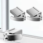 5 Pack Sliding Window Locks, Adjustable Security for Vertical & Horizontal Windows, Easy Install, Fits 1/16 inch to 7/8 inch Wide Rail, Enhanced Safety for Home & Office (Black)