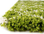 Unique Loom Moroccan Trellis Shag Collection Area Rug - Meknes (2' x 3' 1" Rectangle, Green/ Ivory)