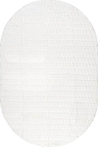 Nuloom Nia White/Ivory, Cozy Shag, Fluffy and Soft, High Traffic, Stain - Image 5