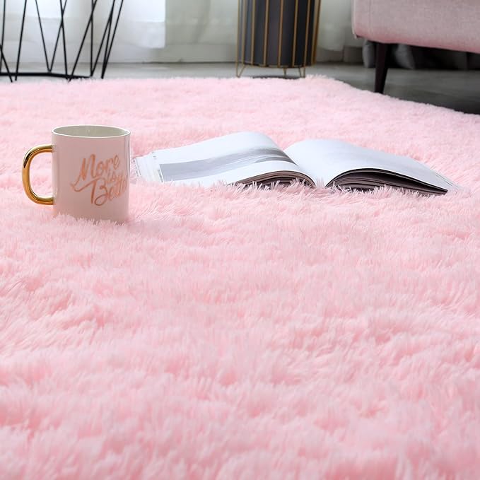 Shag Area Rugs for Bedroom Living Room, 4X6 Ultra Soft Fluffy Area Rugs for Dorm - Image 4