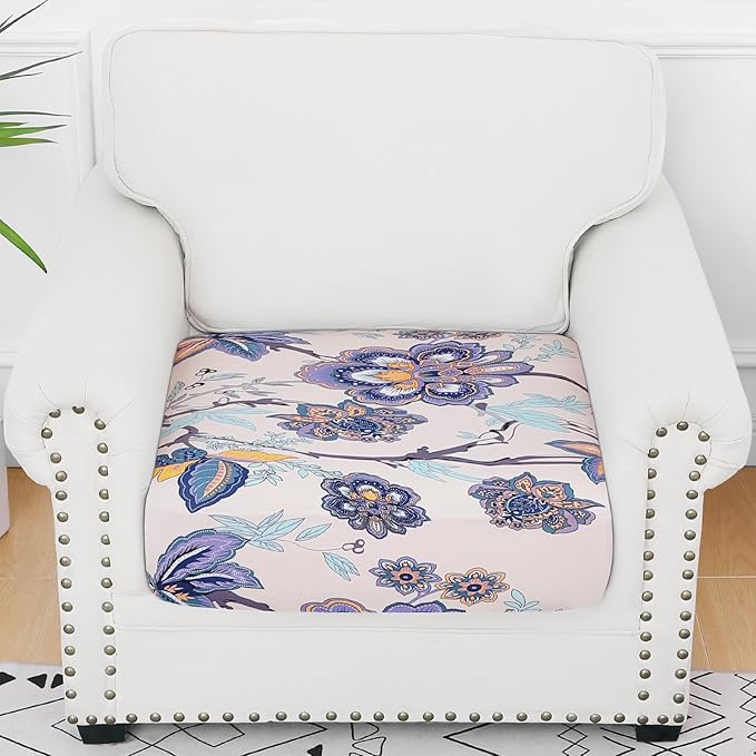 Smiry Printed Couch Cushion Covers, Stretch Soft Couch Covers - Image 5