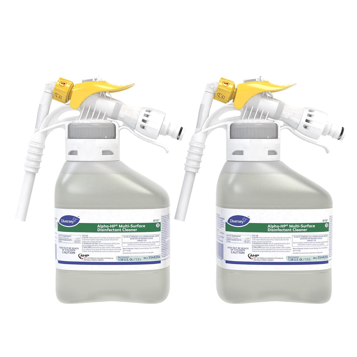 Diversey Alpha-HP Empty Spray Bottle, 32 oz