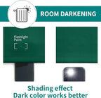 BGment Green Blackout Curtains 96 Inches Long, Grommet Thermal Insulated Room - Image 5