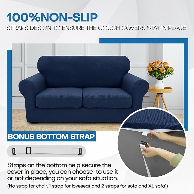 XINEAGE 2026 New 4 Pieces Couch Covers - Image 5