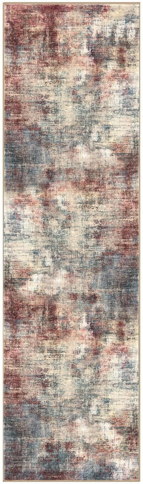 IOHOUZE Abstract Runner Rug 3x10 Ft Washable Runners - Image 9