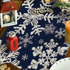 Artoid Mode Snowflakes Christmas Table Runner Home Party Decor 13x108 Inch