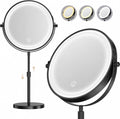 Lighted Makeup Mirror, 1X/20X Double-Sided Magnifying Vanity Mirror