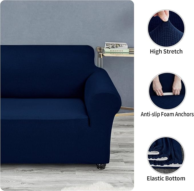 Joccun Stretch Chair Couch Cover, 1-Piece Sofa Slipcover Spandex Jacquard - Image 5