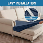Couch Cover Velvet Chaise Cushion Cover - Image 7