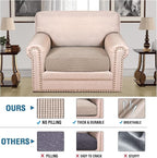 H.VERSAILTEX Super Stretch Individual Seat Cushion Covers Sofa Covers Couch - Image 2