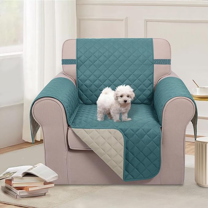 U-NICE HOME Recliner Chair Covers Reversible Chair Cover Pet Covers - Image 2