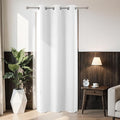 Joydeco Blackout Door Curtain for Doorway Privacy 84 Inches Long, Grommet by JOYDECO