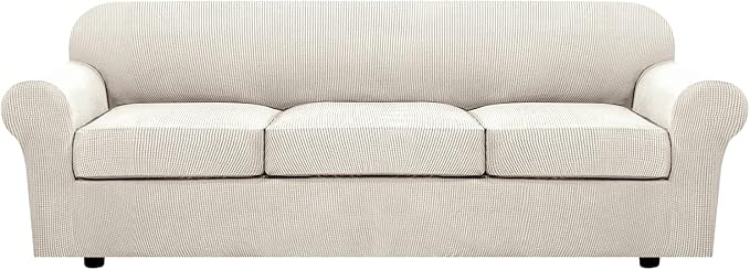H.VERSAILTEX 4 Piece Stretch Sofa Covers by HVERSAILTEX