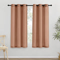 NICETOWN Thick Linen Blend Curtains Flax Textured by NICETOWN