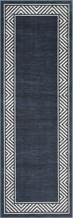 GarveeHome Washable Hallway Rug 2x6 Narrow Modern Bordered Floor Runner - Image 8