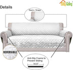 Easy-Going Sofa Slipcover Reversible Loveseat Sofa Cover Couch Cover - Image 3