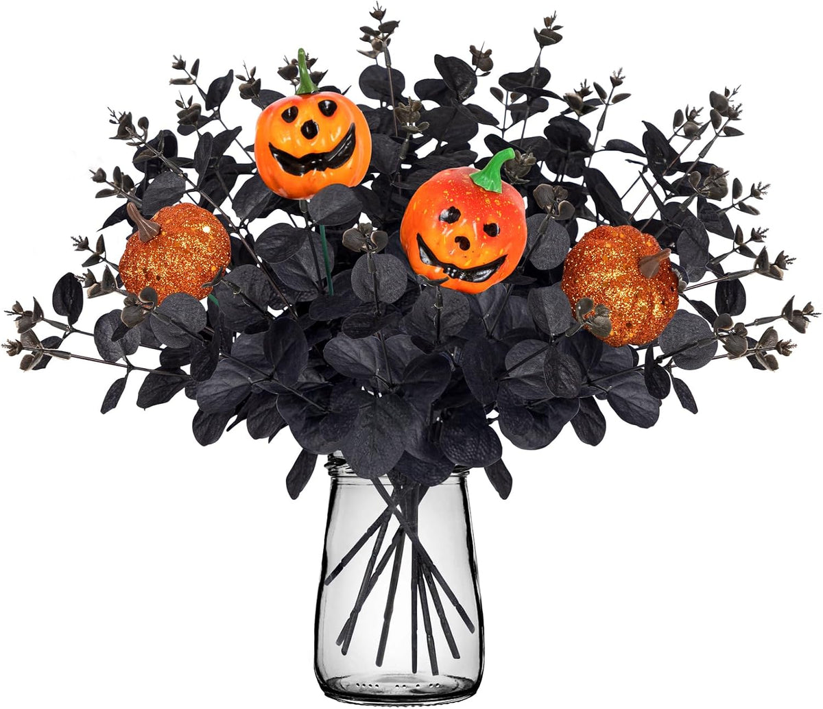 Yen Jean 10PCS Fall Decorations for Home Flowers Artificial - Fake Plants Thanksgiving Autumn Decor Outdoor
