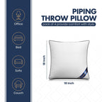 Premium Decorative Throw Pillow Inserts 18x18, Kids Throw Pillows, 4-Pack