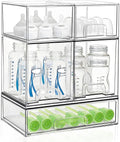 Bottle Storage Organizer Baby: Acrylic Stackable Storage Drawers