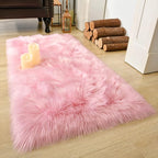 LOCHAS Soft Fluffy Faux Fur Rugs by LOCHAS