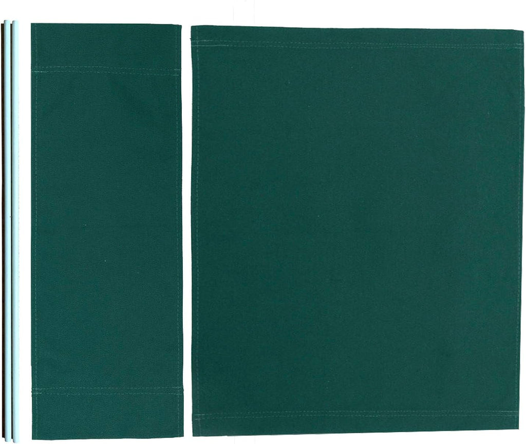TBACW Director Chair Canvas Replacement Set with Stick, L Size(Green)