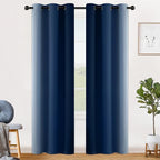 SimpleHome Ombre Room Darkening Curtains - Image 2