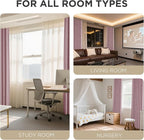 Joydeco Linen Blackout Curtains - Image 8