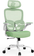 Ergonomic Office Desk Chair, Adjustable Dual Lumbar Support & Thick Seat