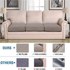 H.VERSAILTEX Super Stretch Couch Cushion Covers Sofa Cushion Slipcovers - Image 5