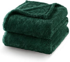 Exclusivo Mezcla Plush Fuzzy Fleece Bed Blanket Twin Size, Super Soft, Fluffy - Image 7