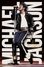 Michael Jackson - Performance Mic Wall Poster, 34L" x 22.4W", Premium Unframed Version