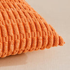 Fancy Homi 4 Packs Orange Fall Decorative Throw Pillow Covers 12x20 Inch - Image 4