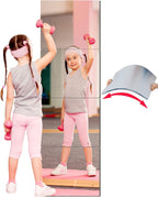 Kids Safety Unbreakable Mirror,Acrylic Shatterproof Mirrors Full Length,12"x12"x4 Pack,Children Non Glass Stick on Mirror,Gym Mirror for Home Workout,Bedroom Body Mirrors Wall Dormitory