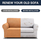 Cupuamon 2026 New Stretch Loveseat Sofa Slipcovers Couch Cover - Image 5