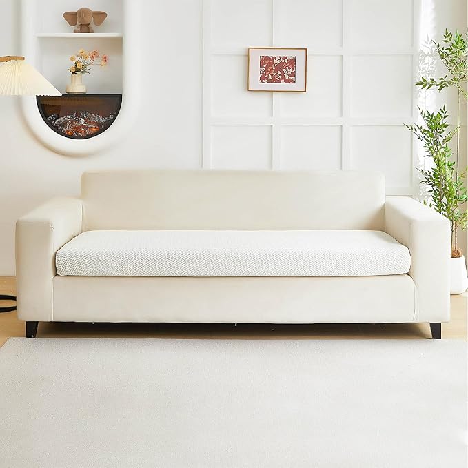 Couch Covers for 3 Cushion Sofa Pet Friendly Couch Cushion Covers Universal by Disayu
