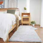 Ghouse Ultra Soft Faux Rabbit Fur Rug, Machine Washable Area Rugs by Ghouse