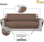 Easy-Going Sofa Slipcover Reversible Loveseat Sofa Cover Couch Cover - Image 3