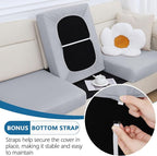 hyha Milk Silk Couch Cushion Covers - Image 4
