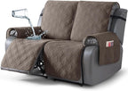 TAOCOCO 100% Waterproof Recliner Loveseat Cover Non Slip Couch Cover by TAOCOCO