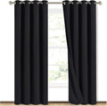 NICETOWN High-End Thermal Curtains, Full Blackout Curtains 84 inches Long by NICETOWN
