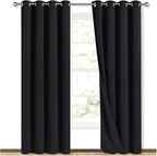 NICETOWN High-End Thermal Curtains, Full Blackout Curtains 84 inches Long by NICETOWN