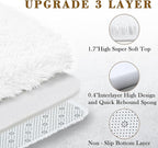 3x5 Rug, Bedside Preppy Dorm Area Rug, College Essentials Small Carpets - Image 3