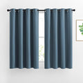 NICETOWN Smoky Blue Blackout Curtains by NICETOWN