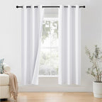 NICETOWN 100% Blackout Window Curtain Panels 78 inch Length by NICETOWN