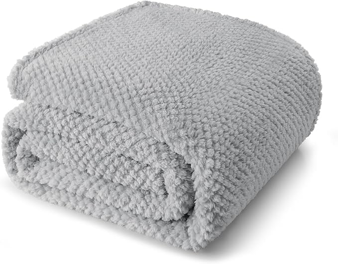 Whale Flotilla Twin Size Fuzzy Fleece Blanket by WHALEFLOTILLA