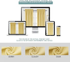DWCN Blackout Curtains for Bedroom – Rod Pocket Thermal Insulated Noise - Image 3