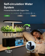 Hydroponics Growing System Indoor Garden: 12 Pods Hydroponic Planter