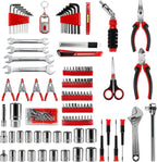 229 Piece Tool Set for Home, Household Basic Repair Tool Kit with Storage ToolBox, Hand Tool Set for Home, Socket Wrench Set for Car, Garage