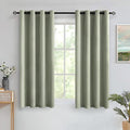 MIULEE Room Darkening Curtains Thermal Insulated Black Out Drapes Solid Window by MIULEE