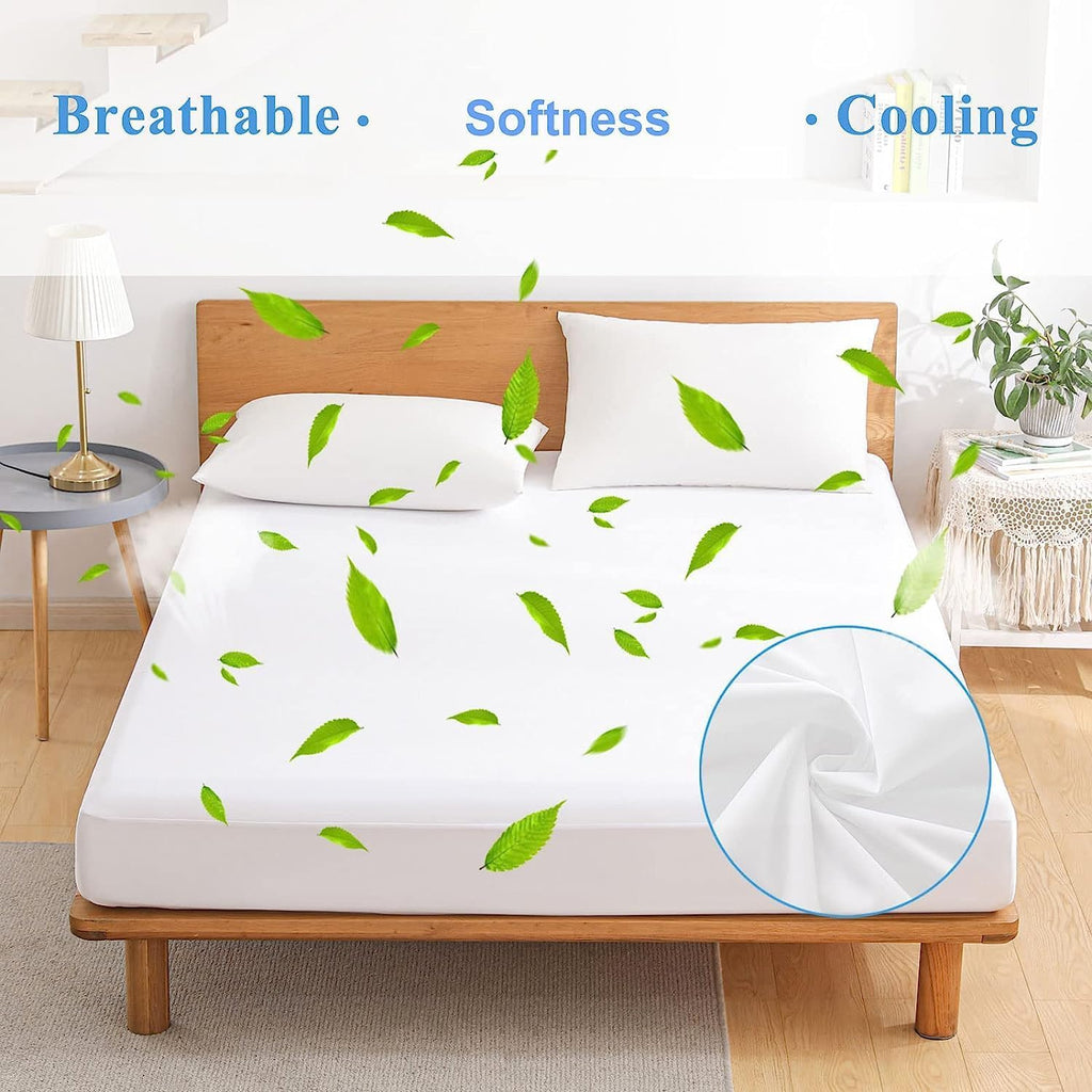 Softhour 2-Pack Twin XL Mattress Protector, Waterproof Mattress Protector